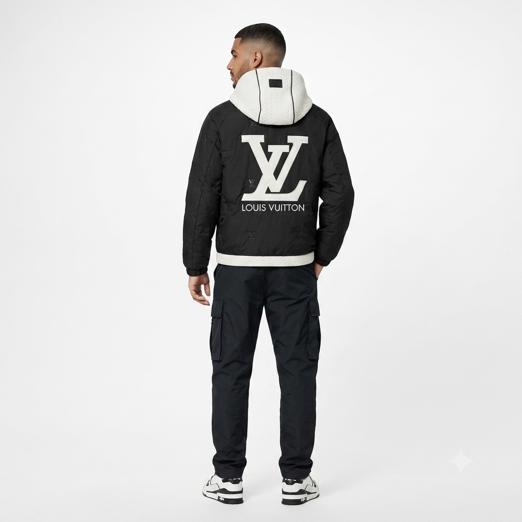 Puffer ligera LOUIS VUITTON Negro
