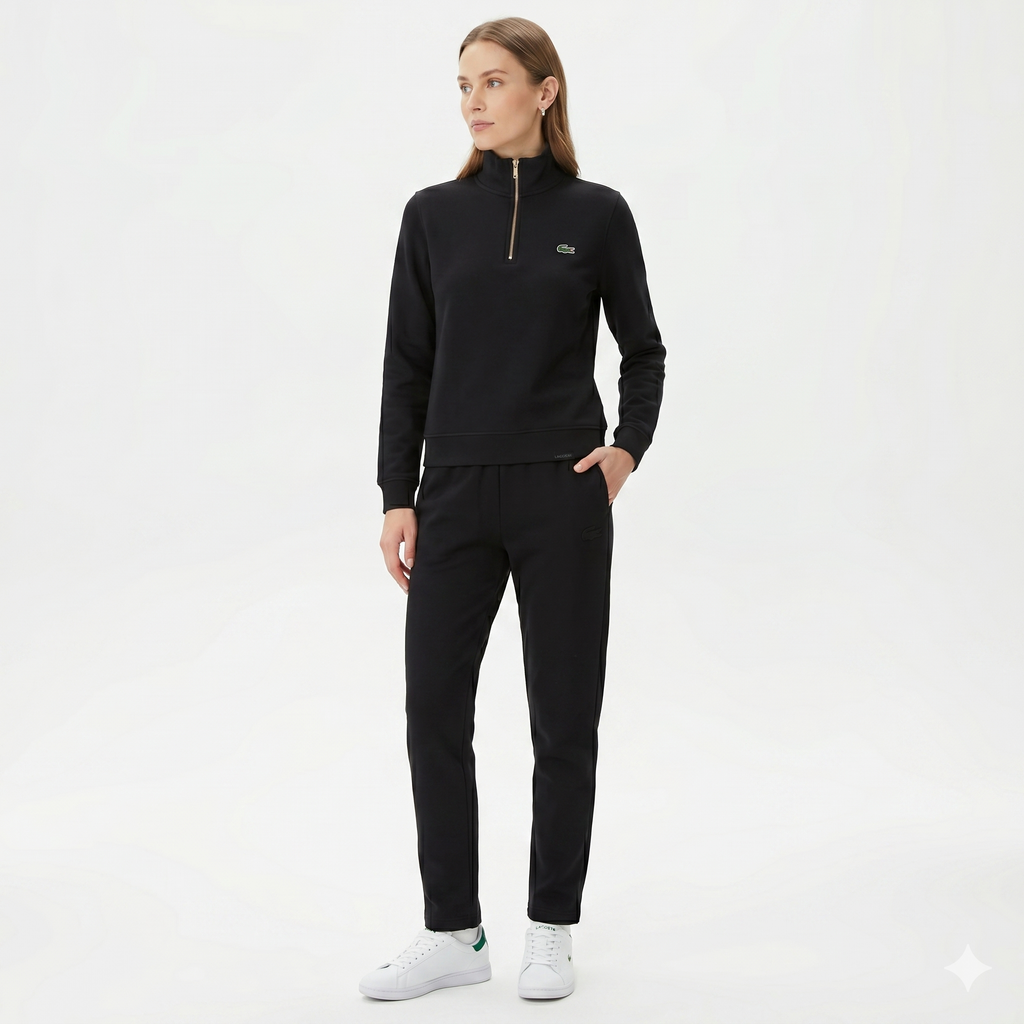 Sueter Media cremallera LACOSTE Dama