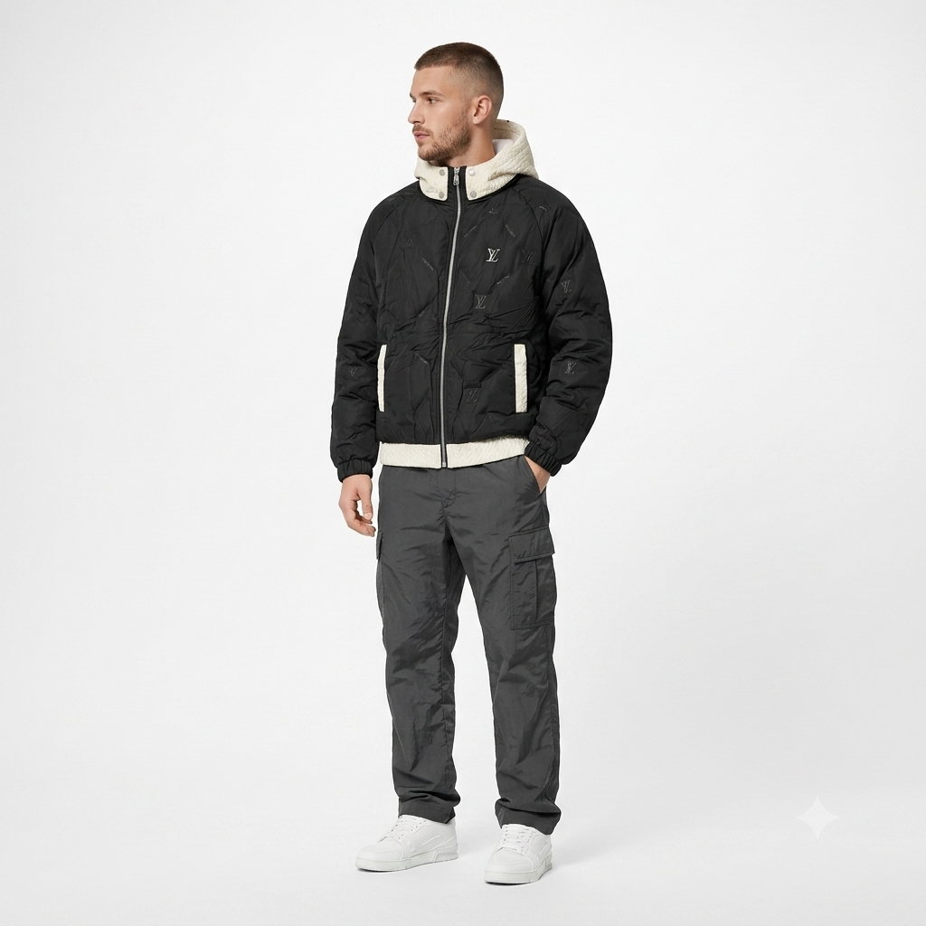 Puffer ligera LOUIS VUITTON Negro