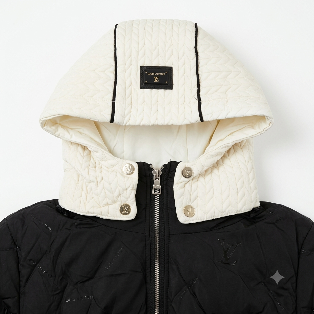 Puffer ligera LOUIS VUITTON Negro