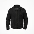 Chaqueta Bomber en Gamuza