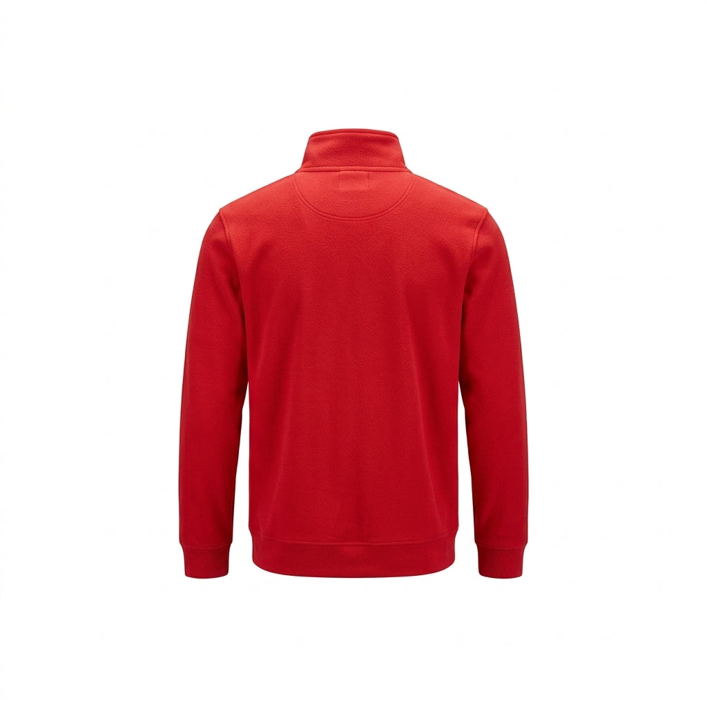 Saco Media Cremallera LACOSTE Rojo