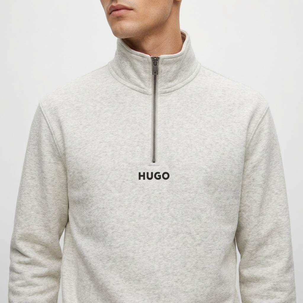 Saco Media Cremallera HUGO Gris