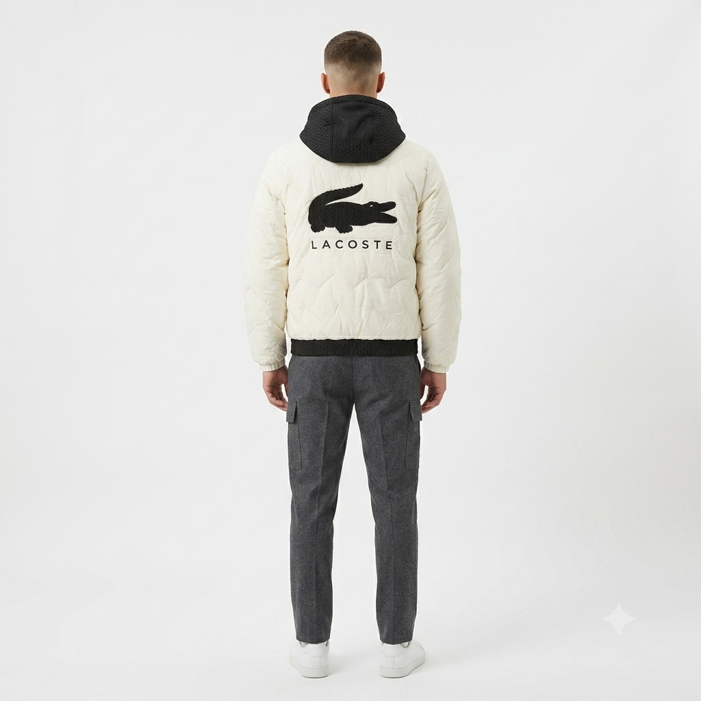 Puffer ligera LACOSTE Blanco