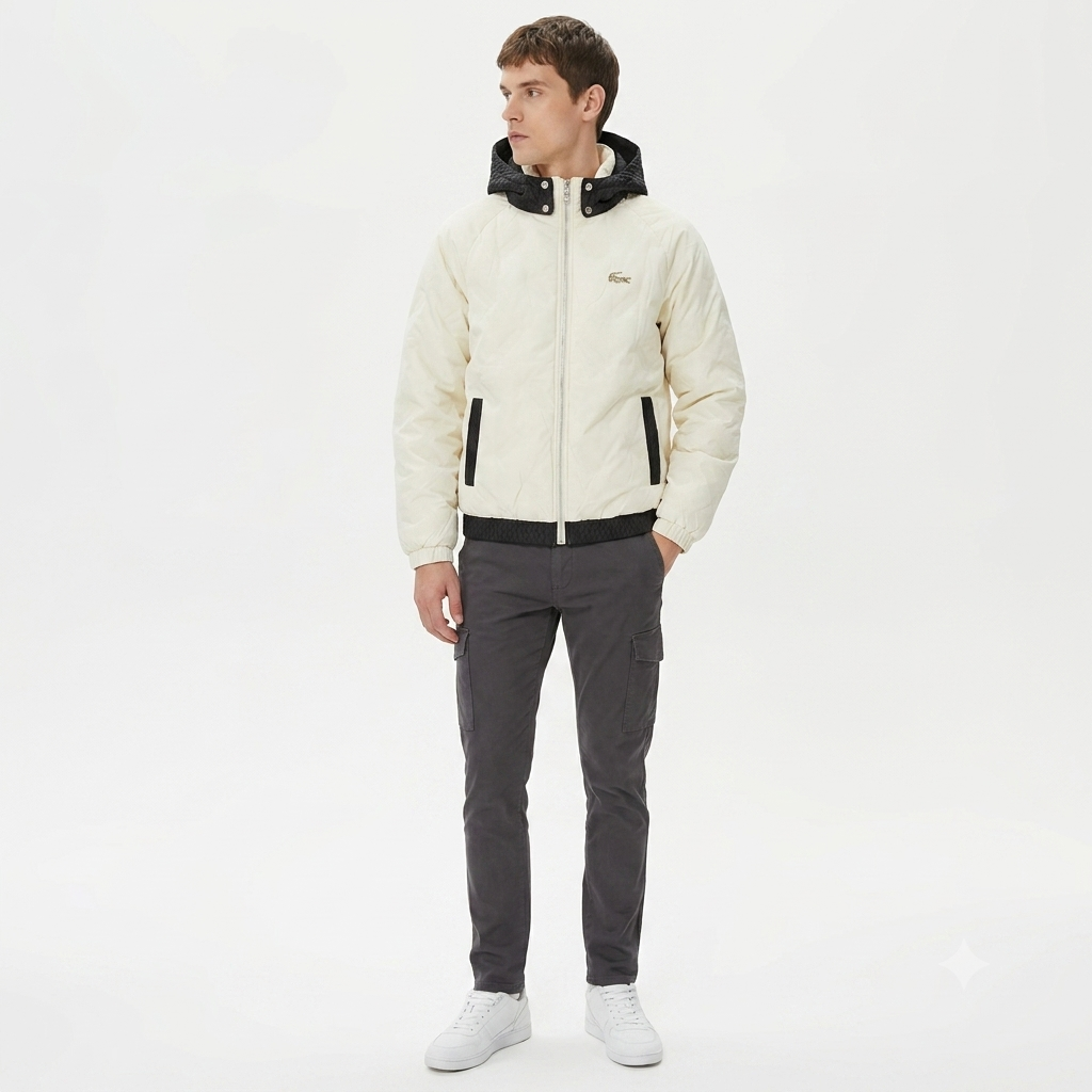 Puffer ligera LACOSTE Blanco