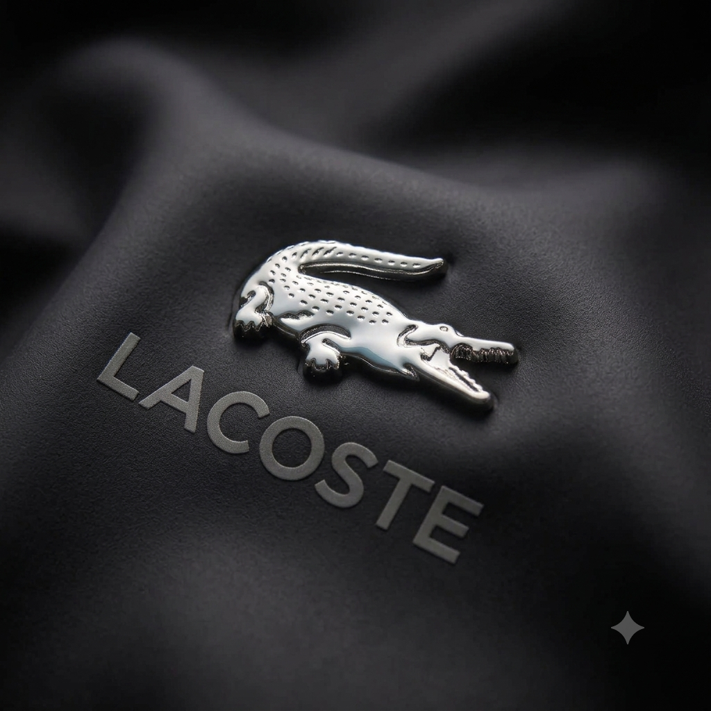 Puffer ligera LACOSTE Negro