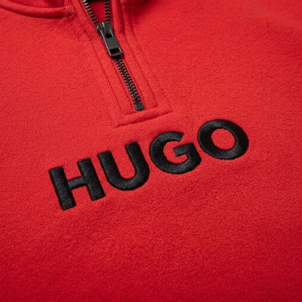 Saco Media Cremallera HUGO Rojo