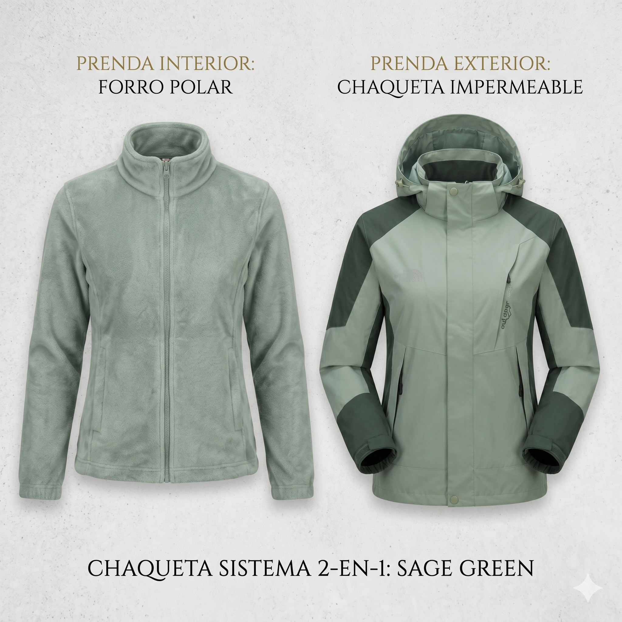 Chaqueta Doble Prenda Dama THE NORTH FACE