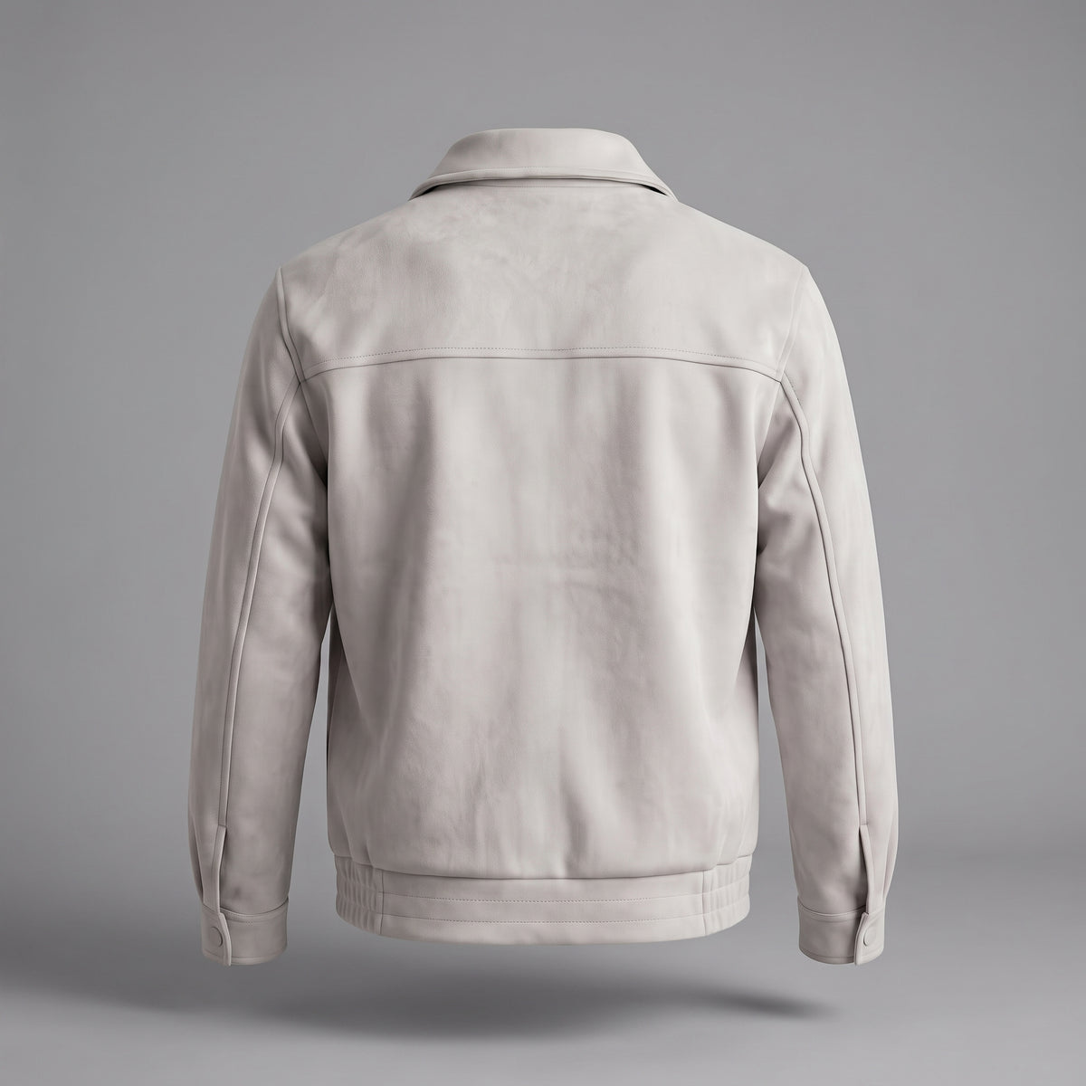 Chaqueta Bomber en Gamuza