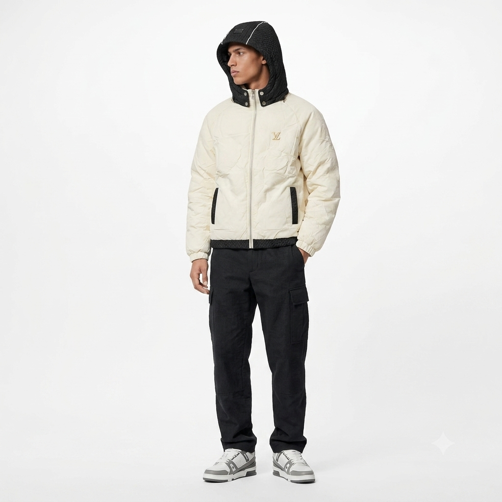 Puffer ligera LOUIS VUITTON Blanco