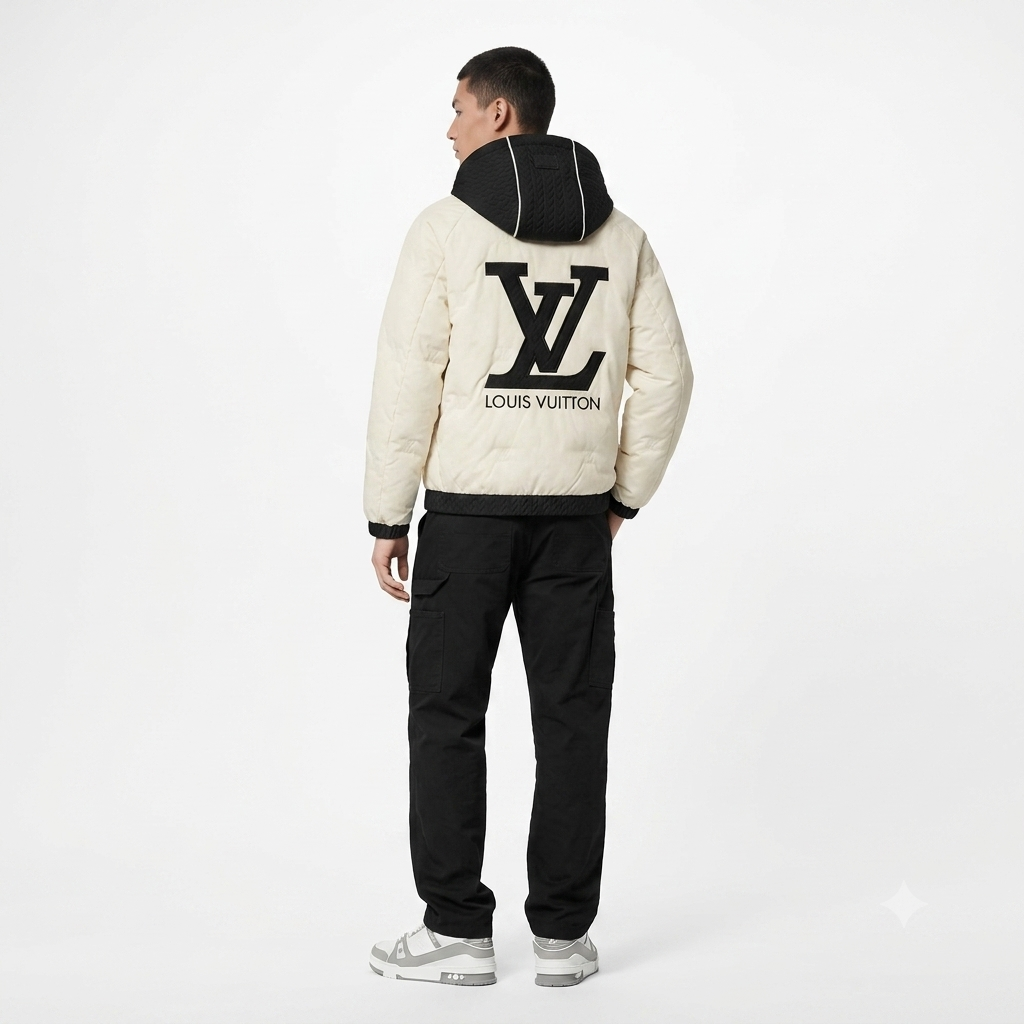 Puffer ligera LOUIS VUITTON Blanco