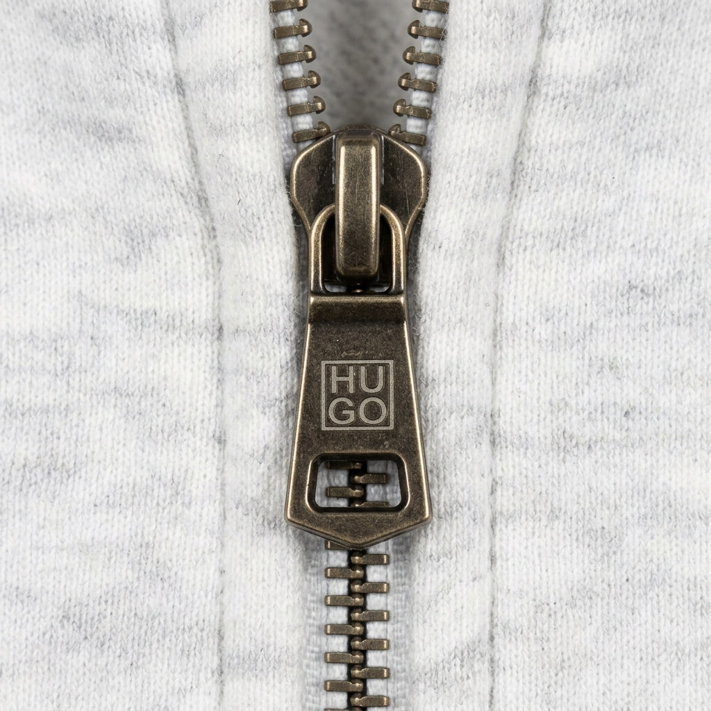 Saco Media Cremallera HUGO Gris