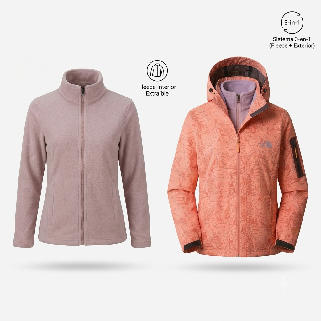 Chaqueta Doble Prenda Dama THE NORTH FACE