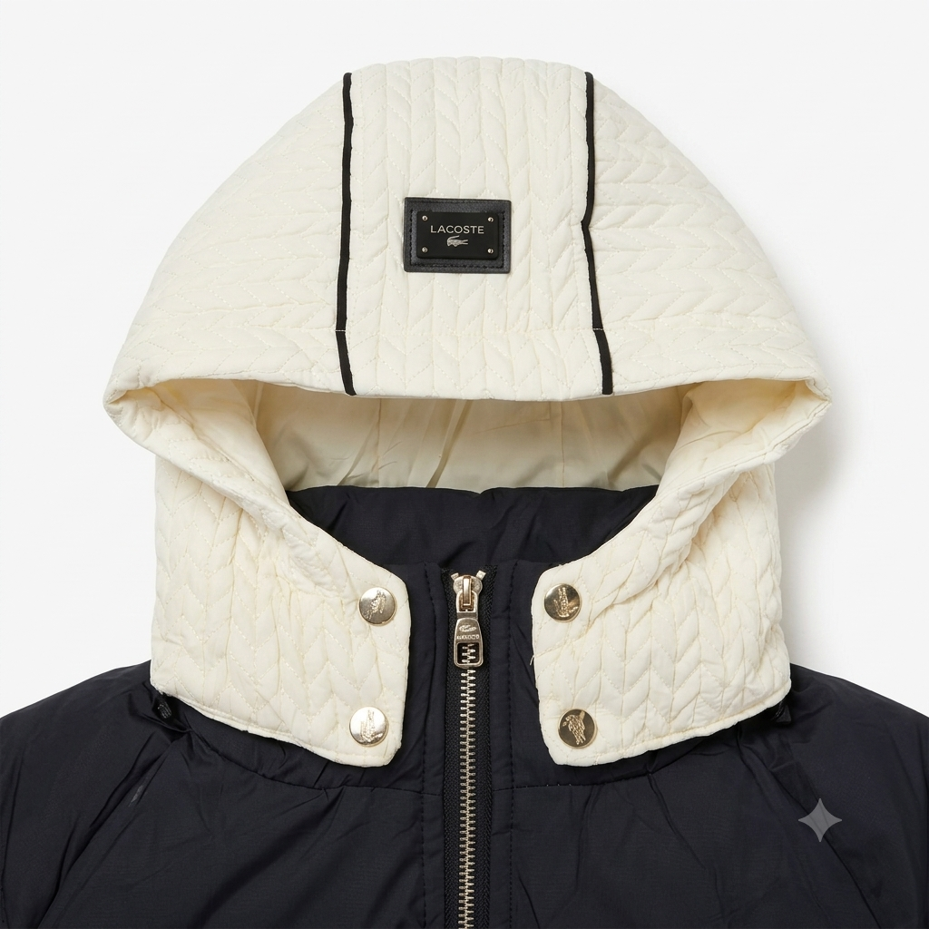 Puffer ligera LACOSTE Negro