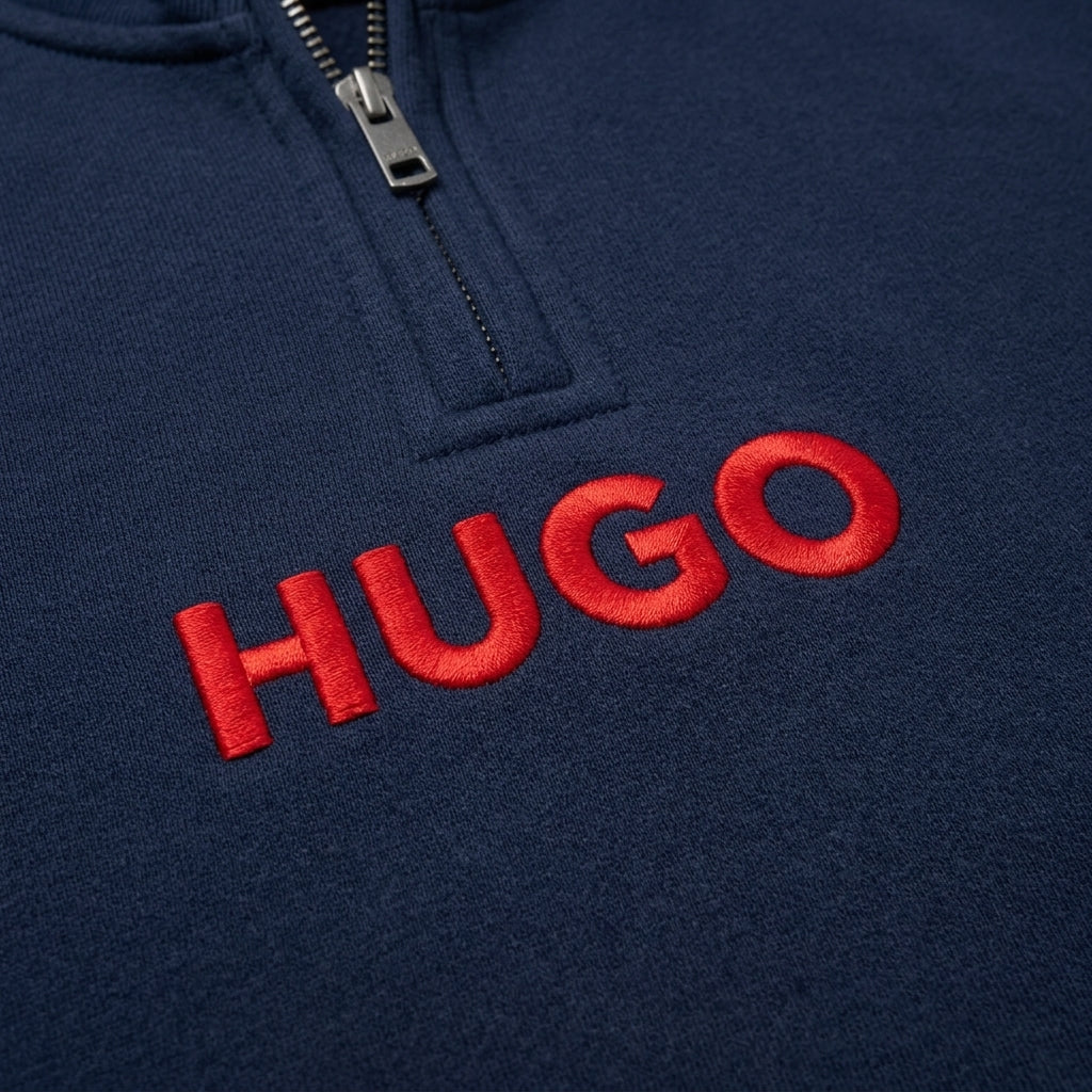 Saco Media Cremallera HUGO Azul
