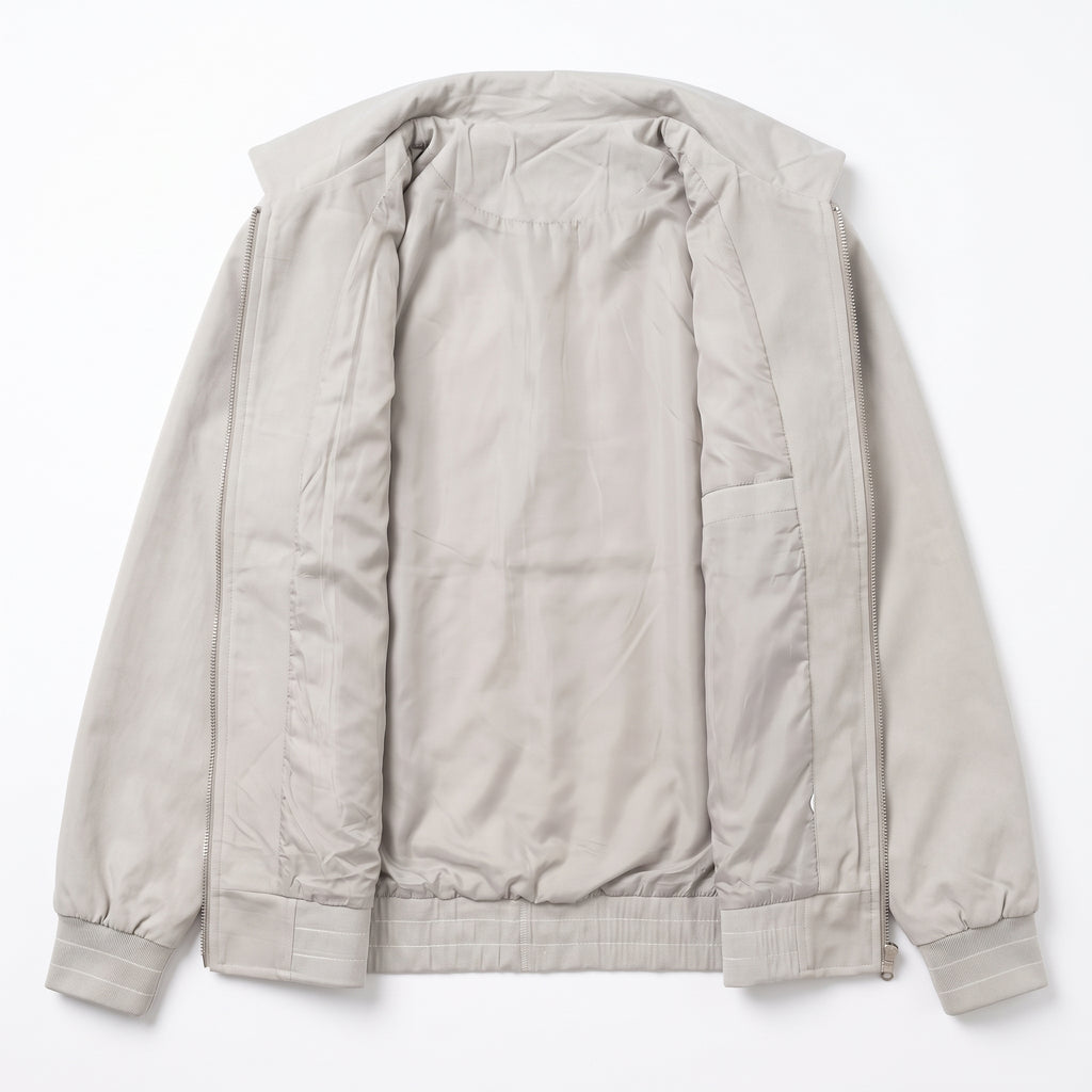 Chaqueta Bomber en Gamuza