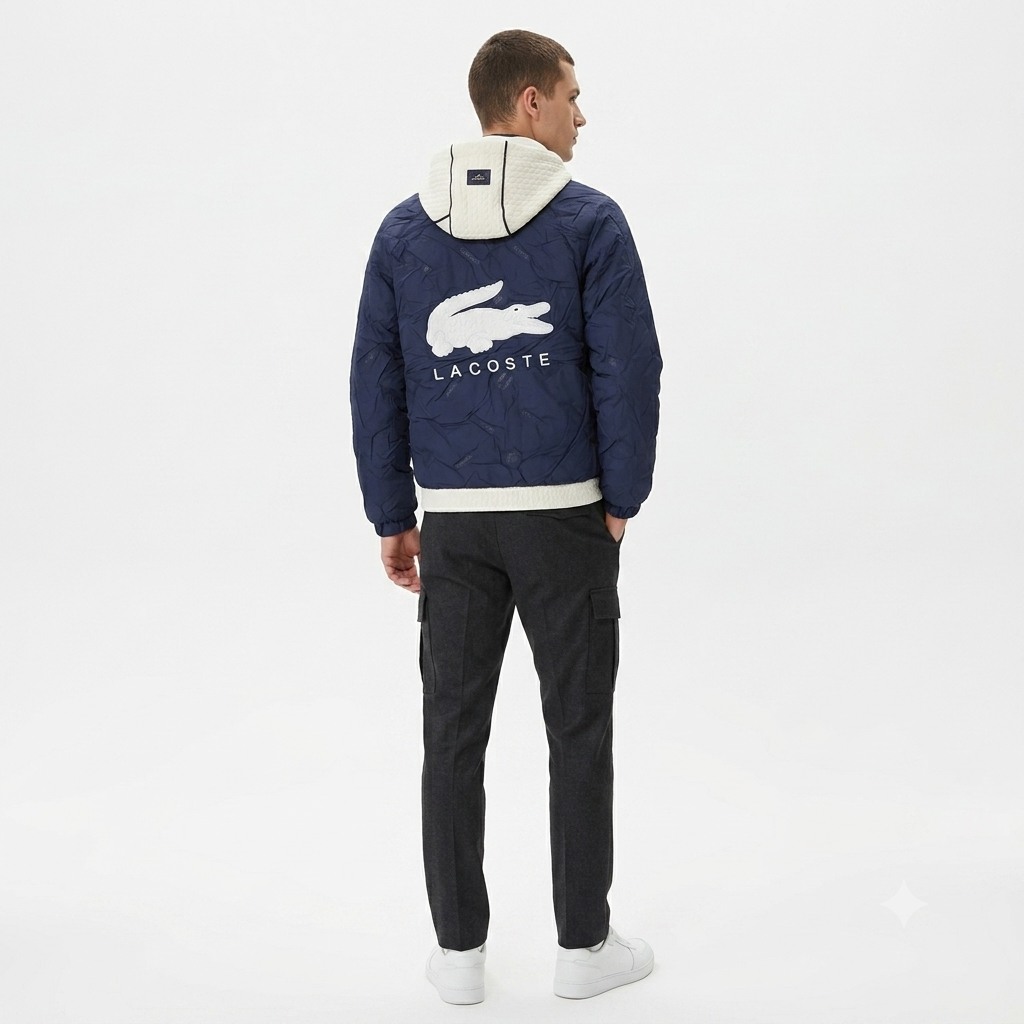 Puffer ligera LACOSTE Azul