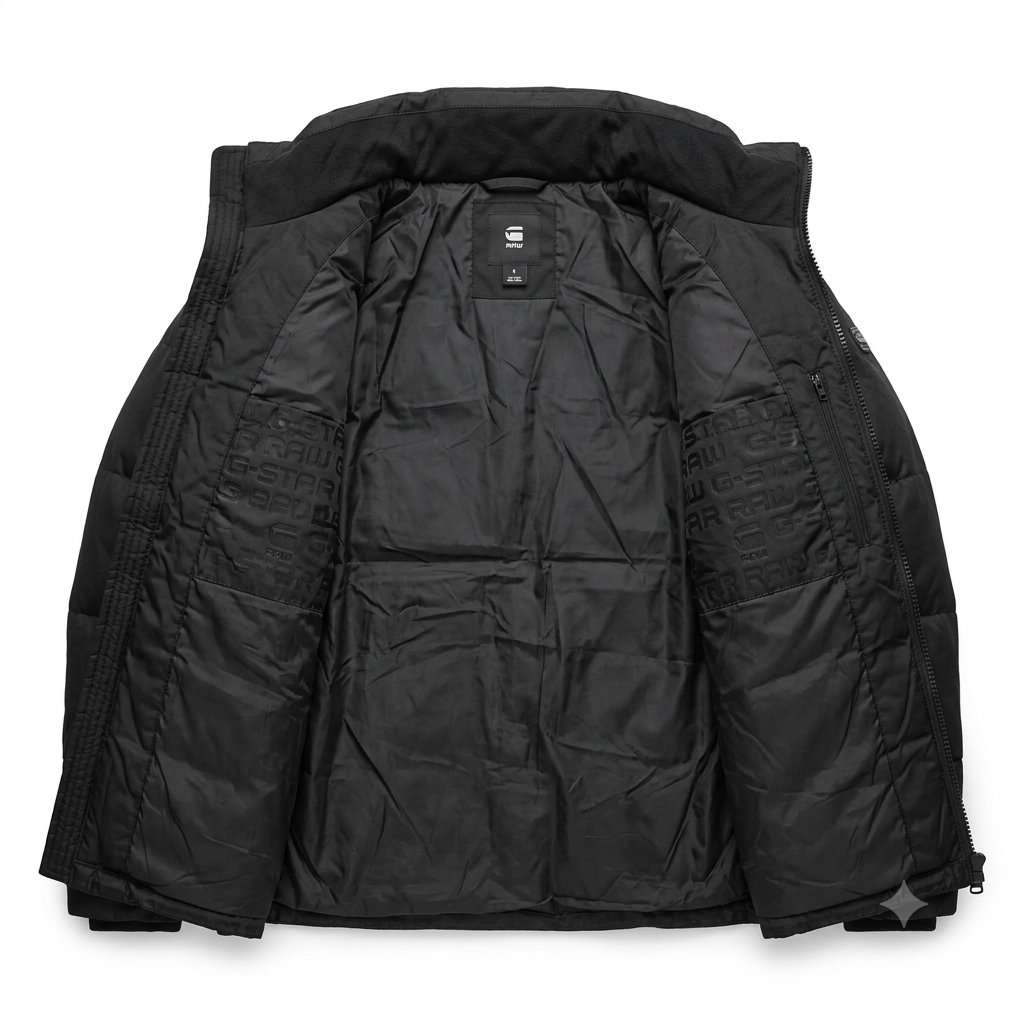 Puffer Hugo Boss Negra