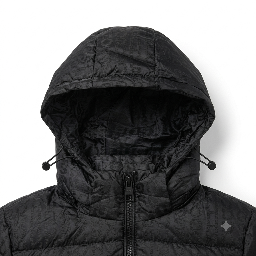 Puffer Hugo Boss Negra