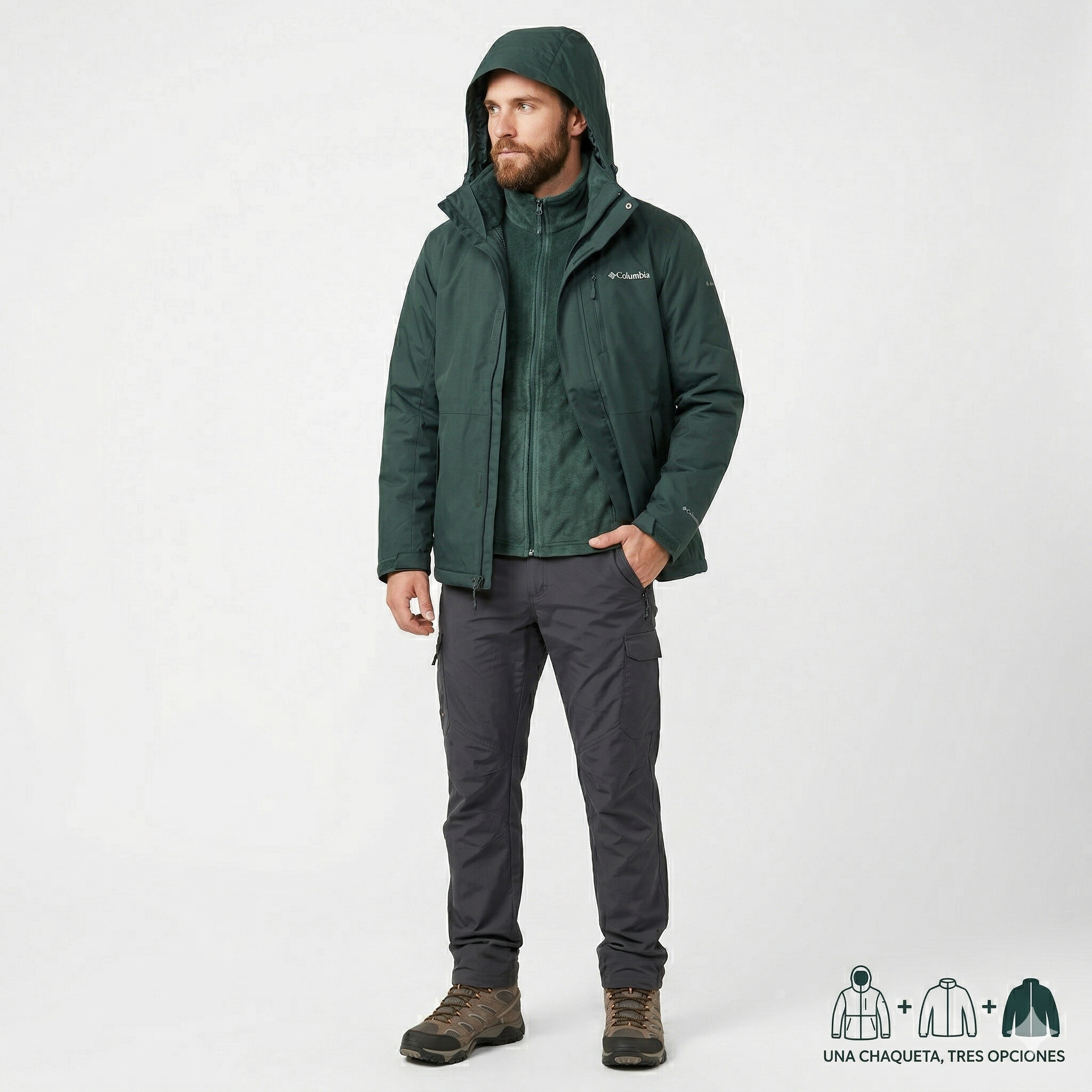 Chaqueta Doble Prenda (3 en 1) COLUMBIA