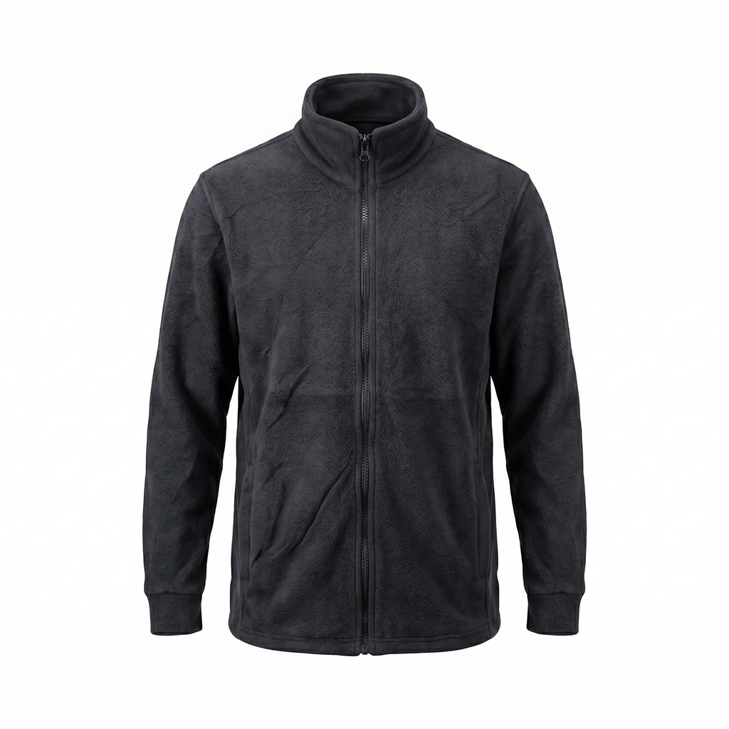 Chaqueta Doble Prenda Gris Negra Cremallera amarilla