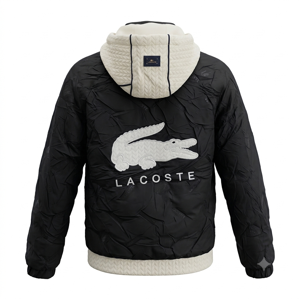Puffer ligera LACOSTE Negro