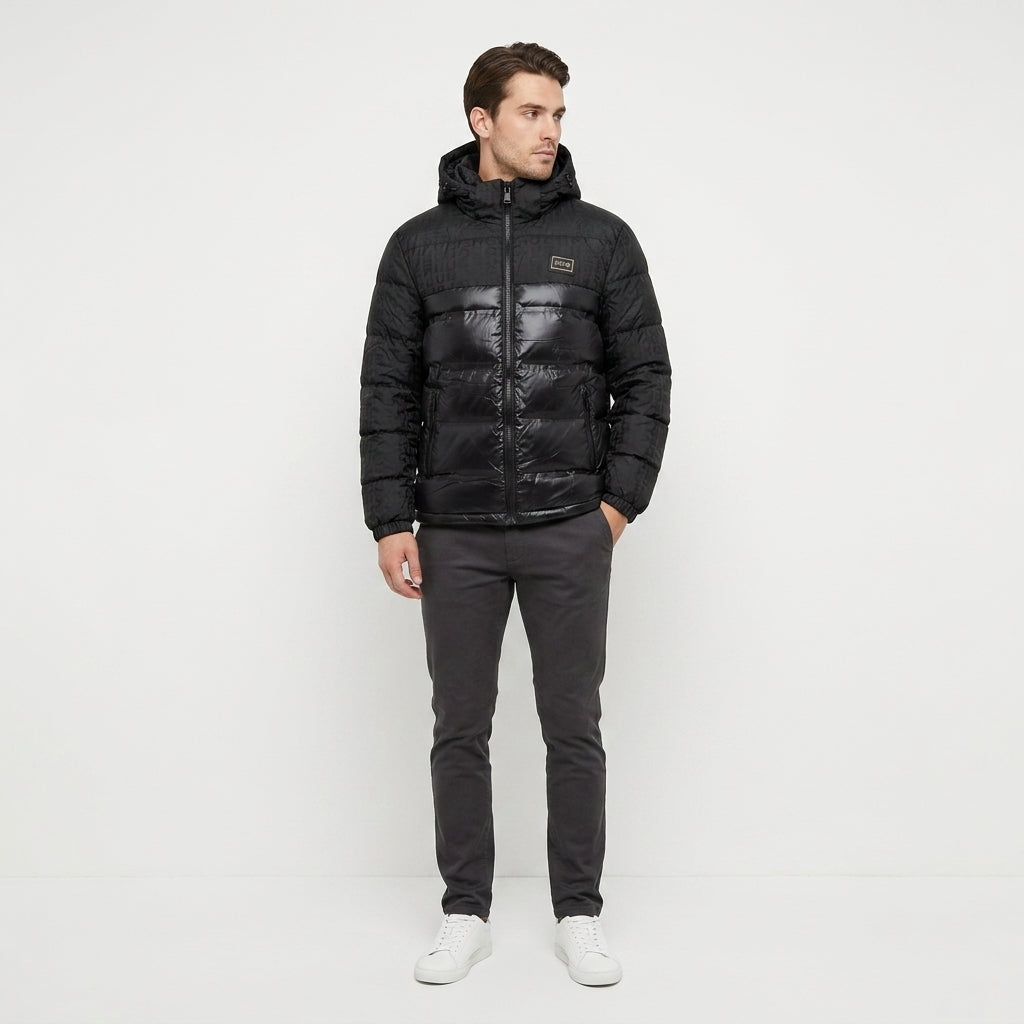 Puffer Hugo Boss Negra