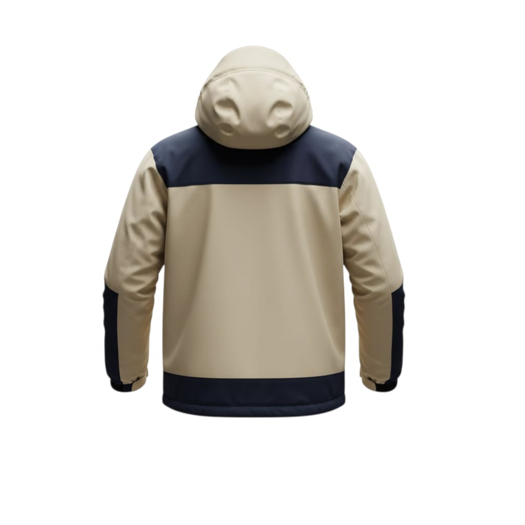 Chaqueta Doble prenda beish azul